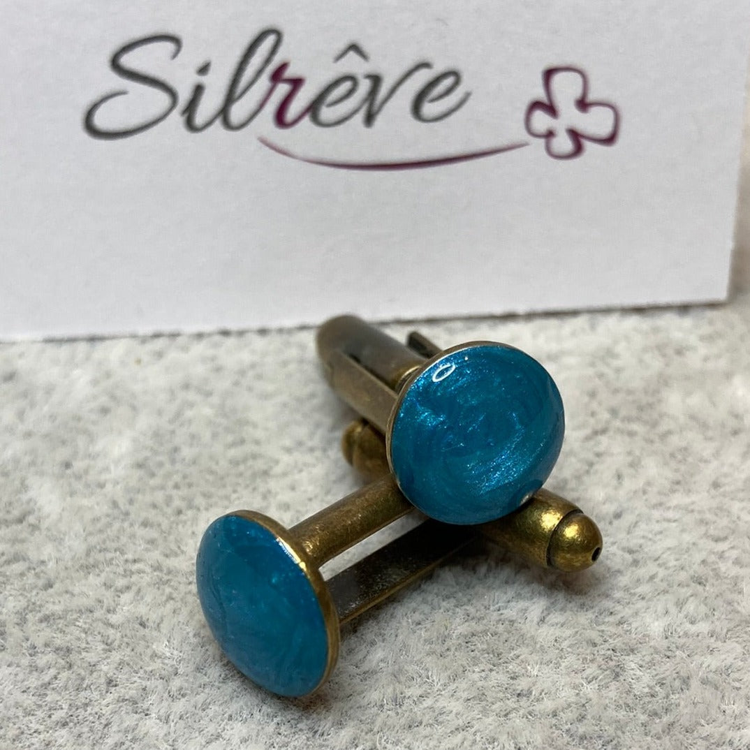 Coppia di gemelli uomo in bronzo