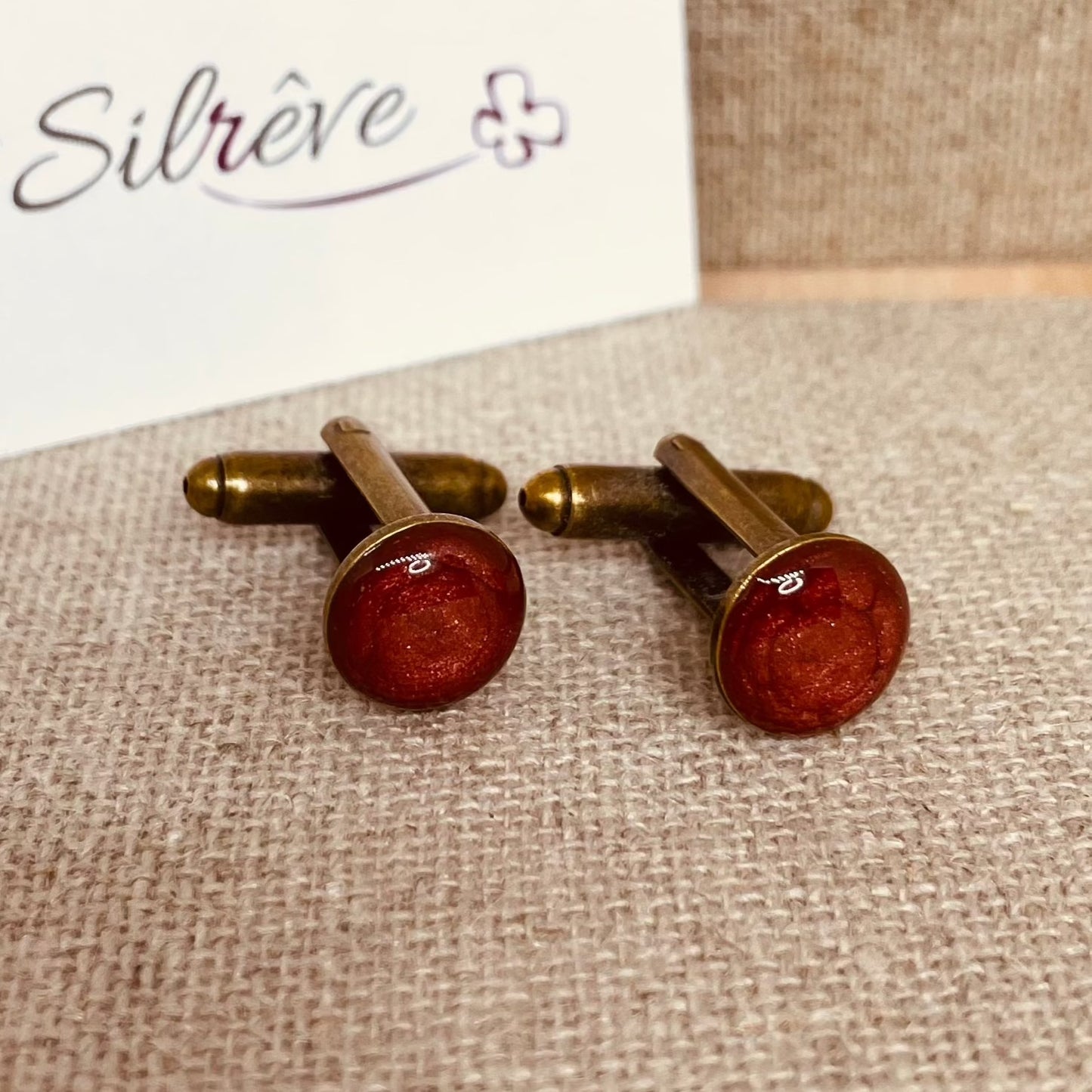 Coppia di gemelli uomo in bronzo