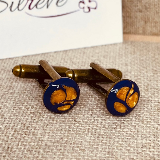 Coppia di gemelli uomo in bronzo