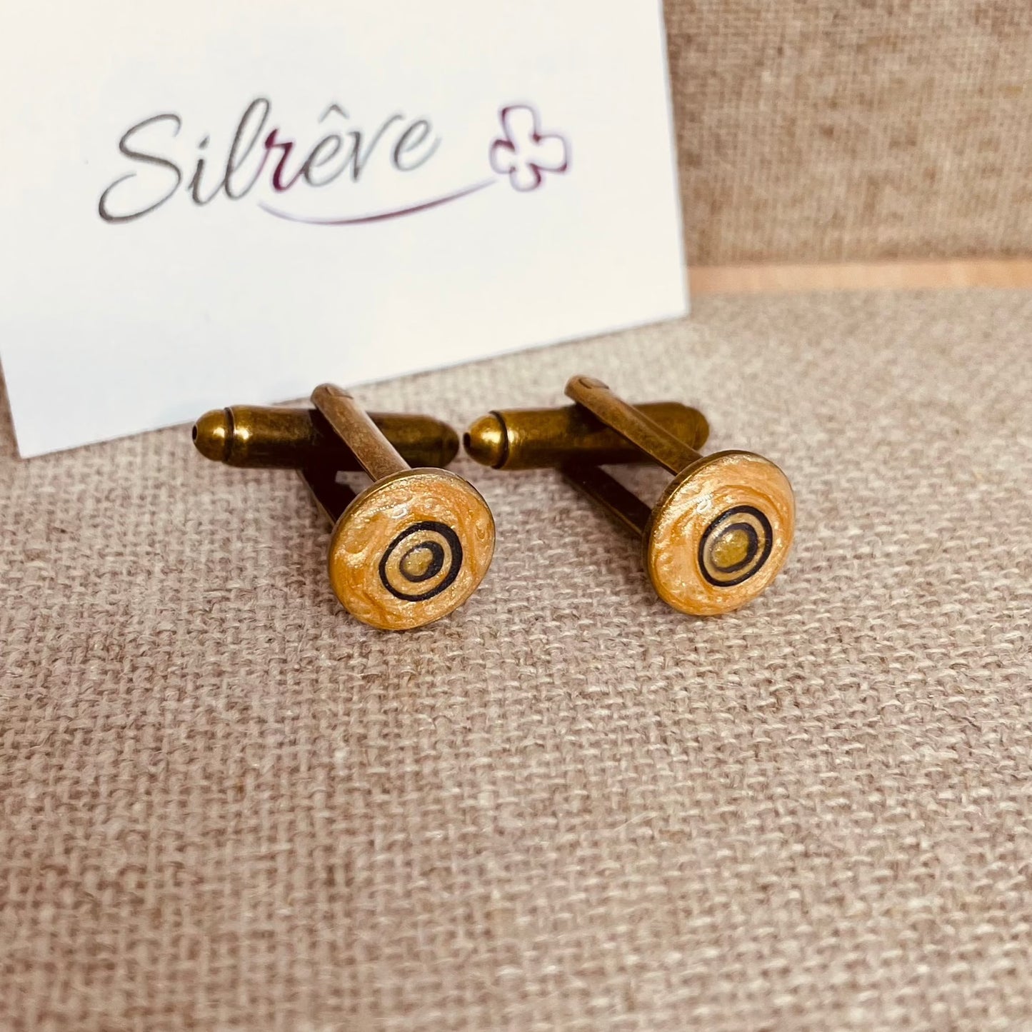 Coppia di gemelli uomo in bronzo