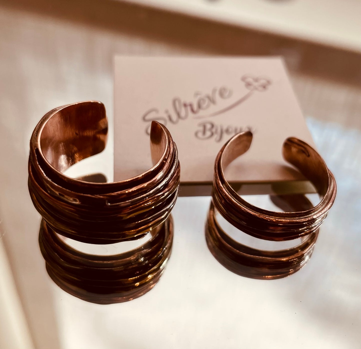 Anello 'Sentieri' - Bronzo, Rame, Ottone e Ag. 925