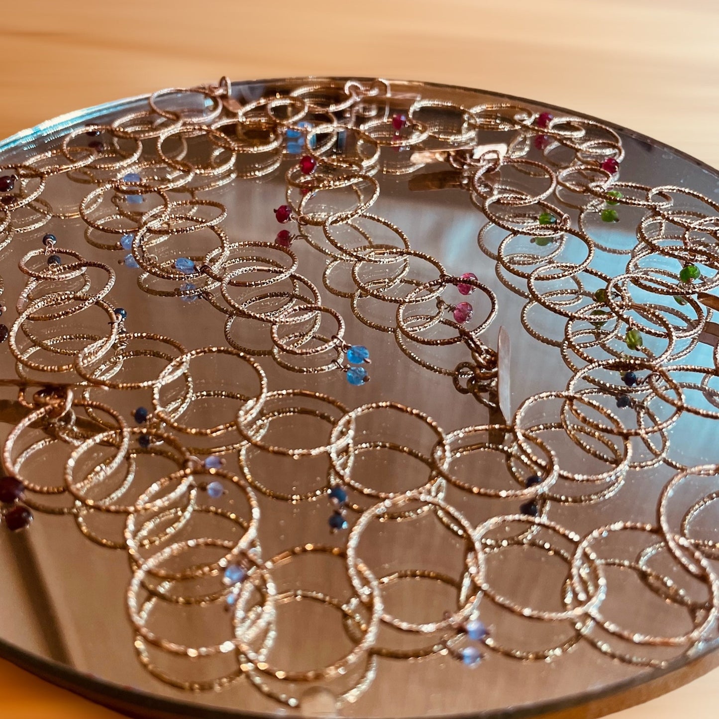 Bracciale ‘Cleo’, in bronzo diamantato